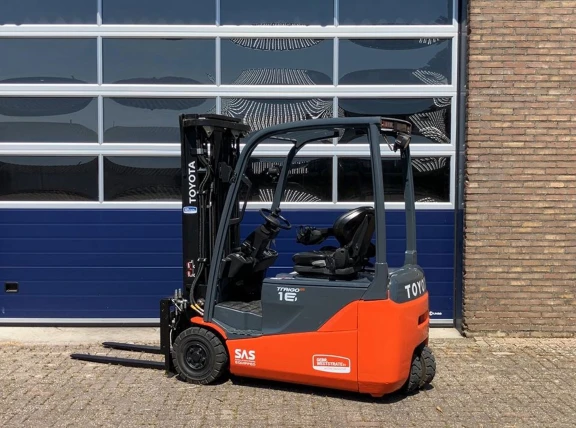 Toyota 8FBE16T 1,6 tons elektroheftruck Toyota 8FBE16T 1,6 tons elektroheftruck
