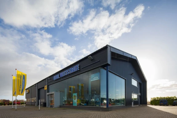 Het pand in Koudekerke in 2008